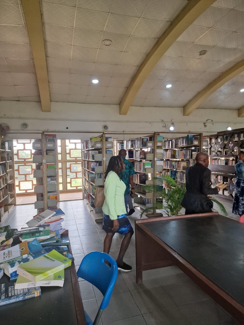 Library Site Visit — University of Ibadan