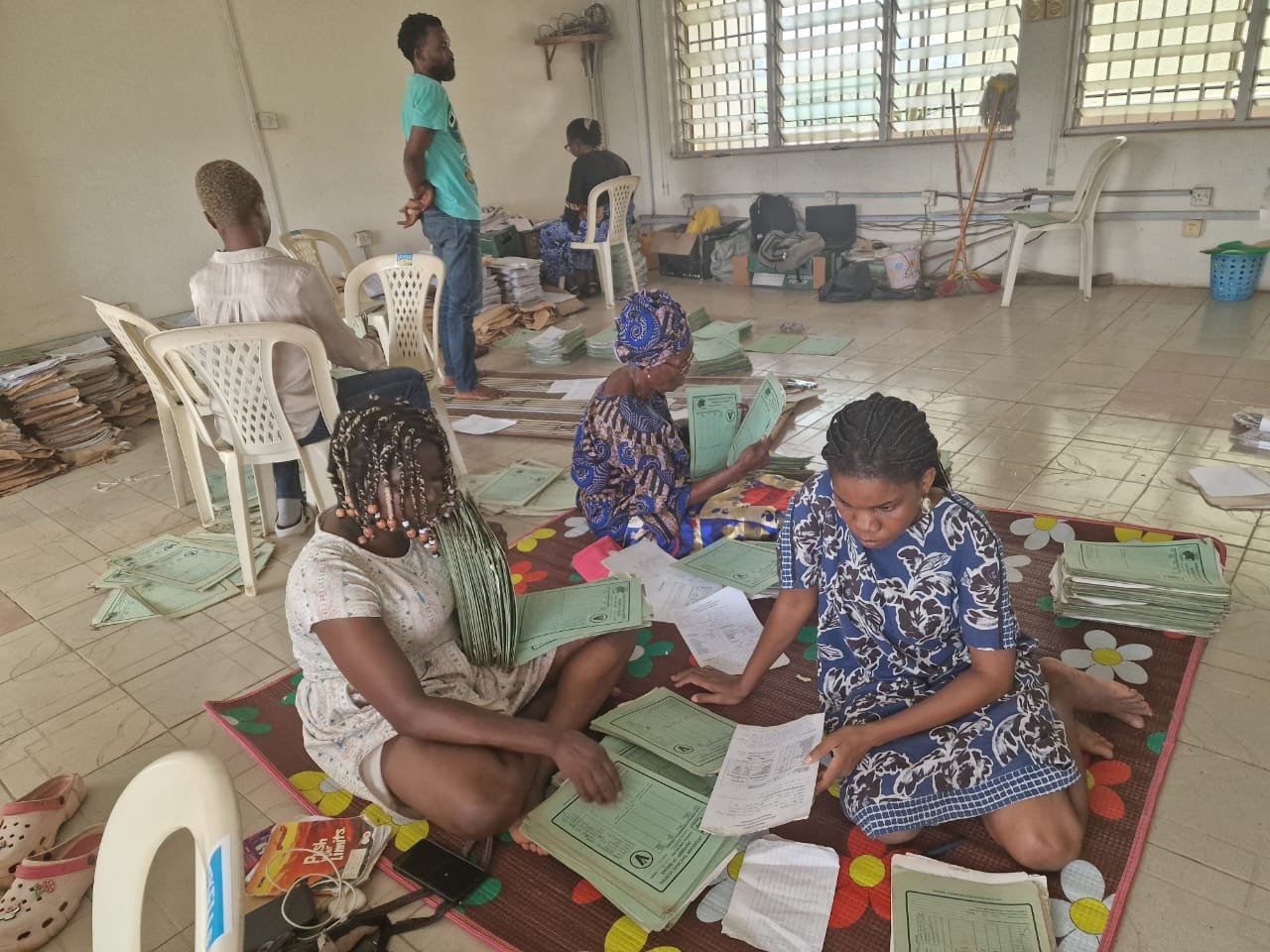 Sorting and arranging of Veterinary Teaching Hospital case files