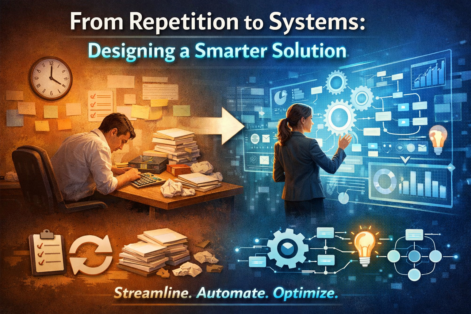 From Repetition to Systems: Designing a Smarter Solution